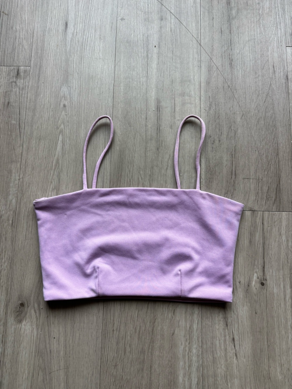 Cotton On Lilac Spaghetti Strap Crop Top